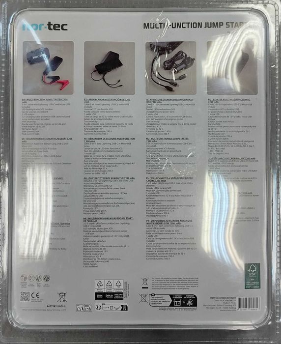 Baterie auto Jumper Auto Nor Tec [#10934#]