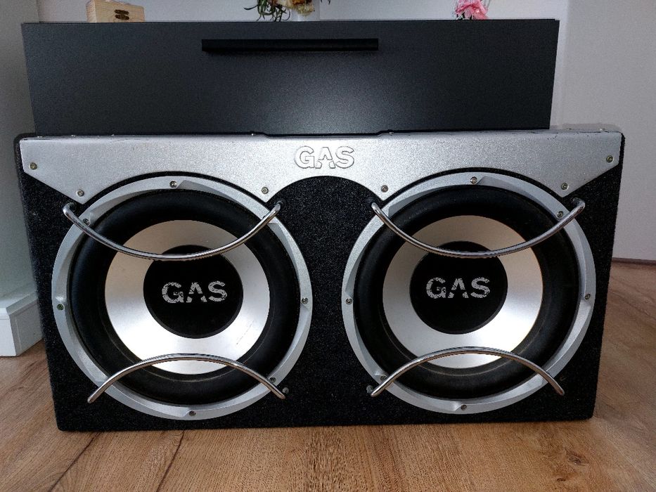 Subwoofer auto 2 difuzoare