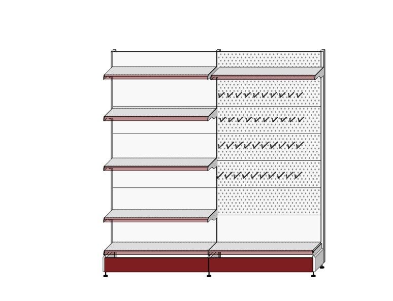 Магазинные полки