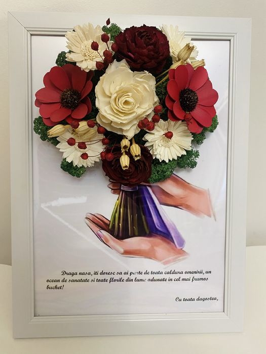 Tablouri cu flori uscate