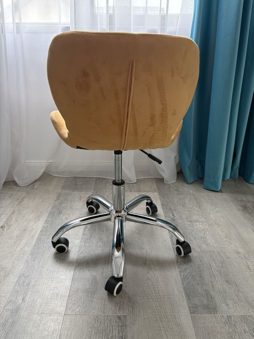 Scaun birou Mark Adler Future 3.0 Catifea Galben Velur