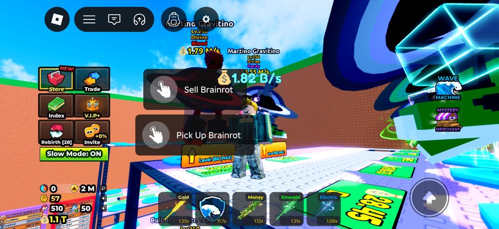 Продам брейнротов в Escape tsunami for brainrots