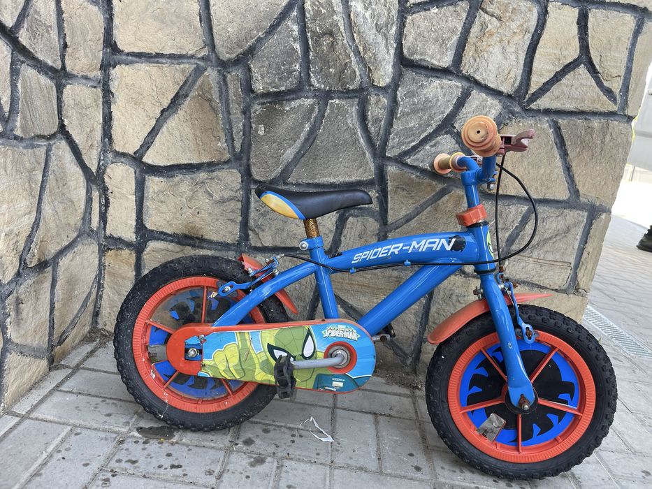 Bicicleta copii spiderman roti 14”