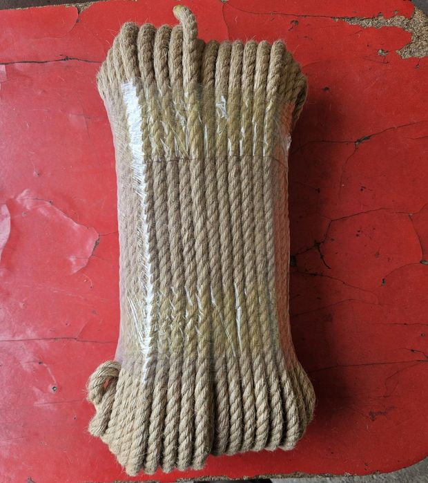 Декоративная Берёвка . Веревка джутовая. Канат Аркон ип лента