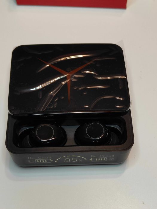 Casti Wireless M90 PRO TWS Bluetooth 5.3 LED Noise Cancelling IPX4