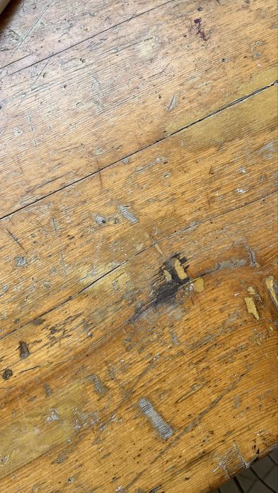 Стол деревянный натуральный