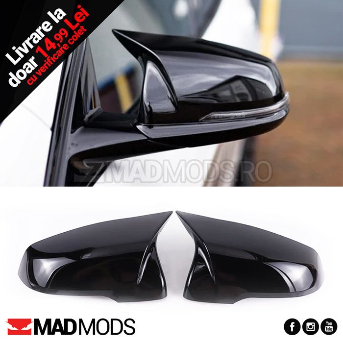 Set capace oglinzi M BMW Seria 1 2 X1 X2 Z4 F39 F40 F45 F46 F48 F52 G2