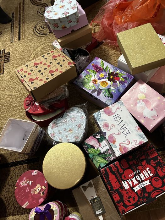 Коробки 8 марта.