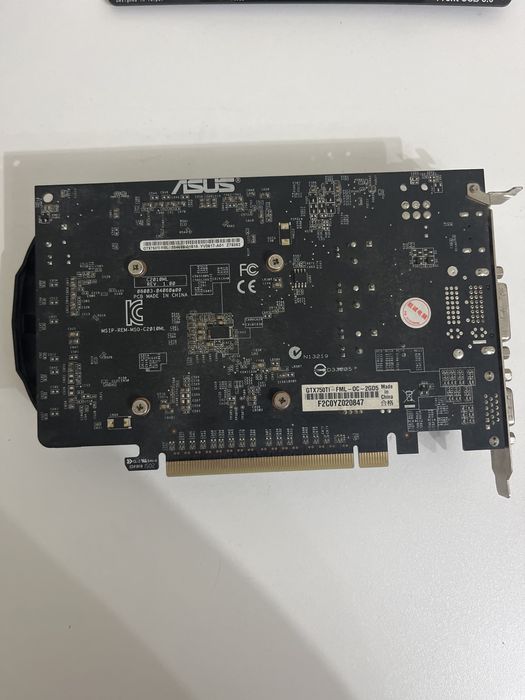 Видеокарта GTX 750TI asus