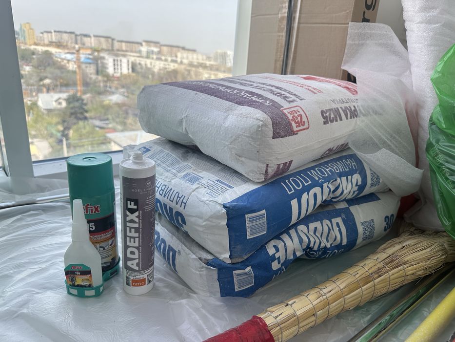 Строительные материалы экопол, штукатурка akfix adefix