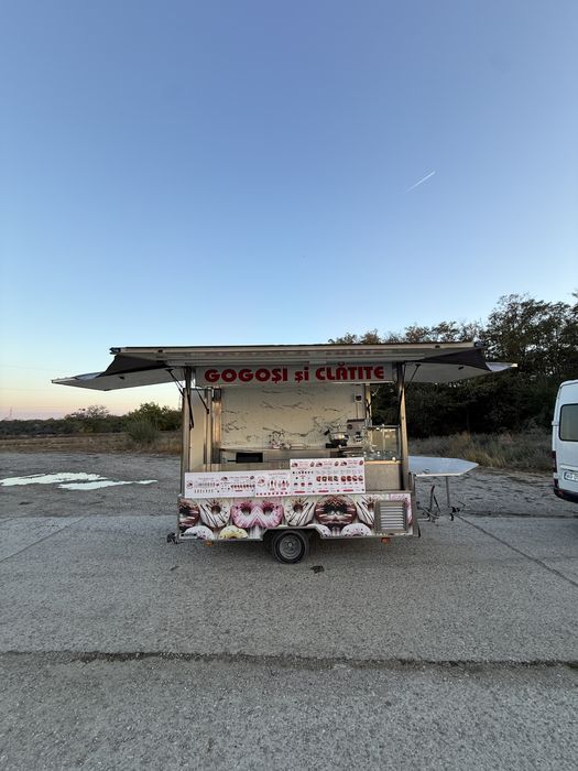 Rulotă comercială / Food Truck - Gogoși, Clătite, Bubble Waffle, Fresh, Frappe