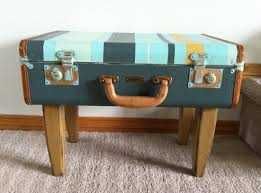 Голям здрав ретро винтидж куфар