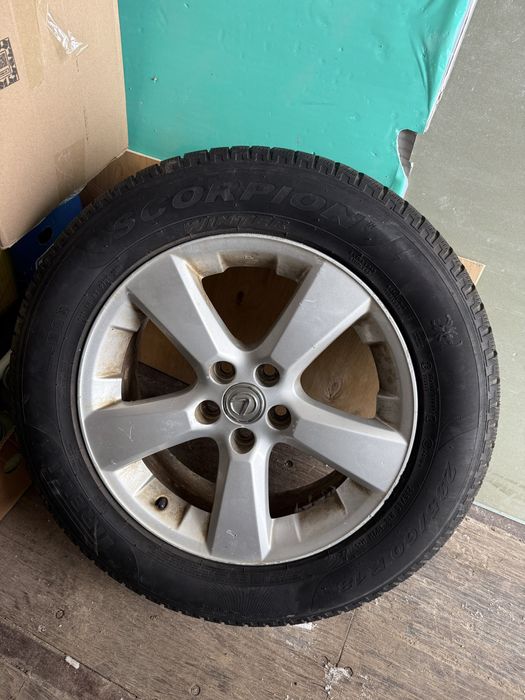 Титанка с покрышкой