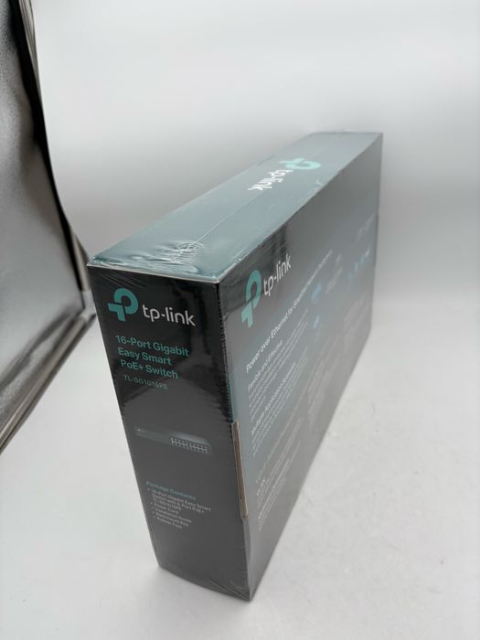 Switch TP-Link TL-SG1016PE,16 porturi, sigilat, OCAZIE, transport Zero