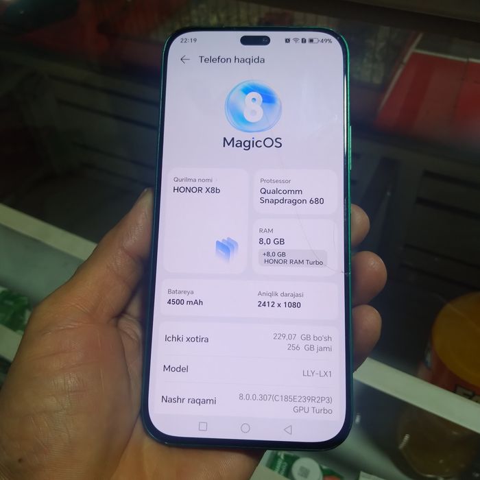 HONOR X8b 16/256GB Qualcomm Snapdragon 680
