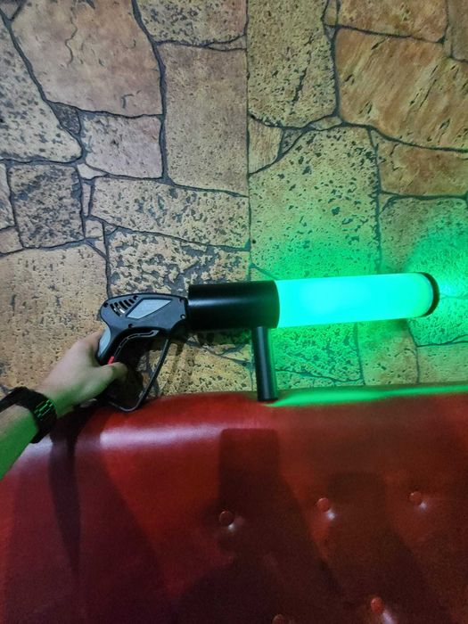 OFERTA Pistol co2 evenimente cu led pentru dj formatii cocktail bar