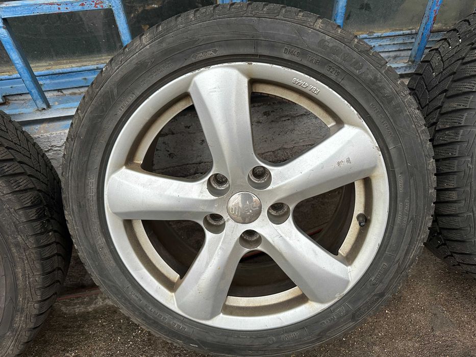 4бр. лети джанти 5x120, 17" за VW Transporter T5, T6 - DVB Germany