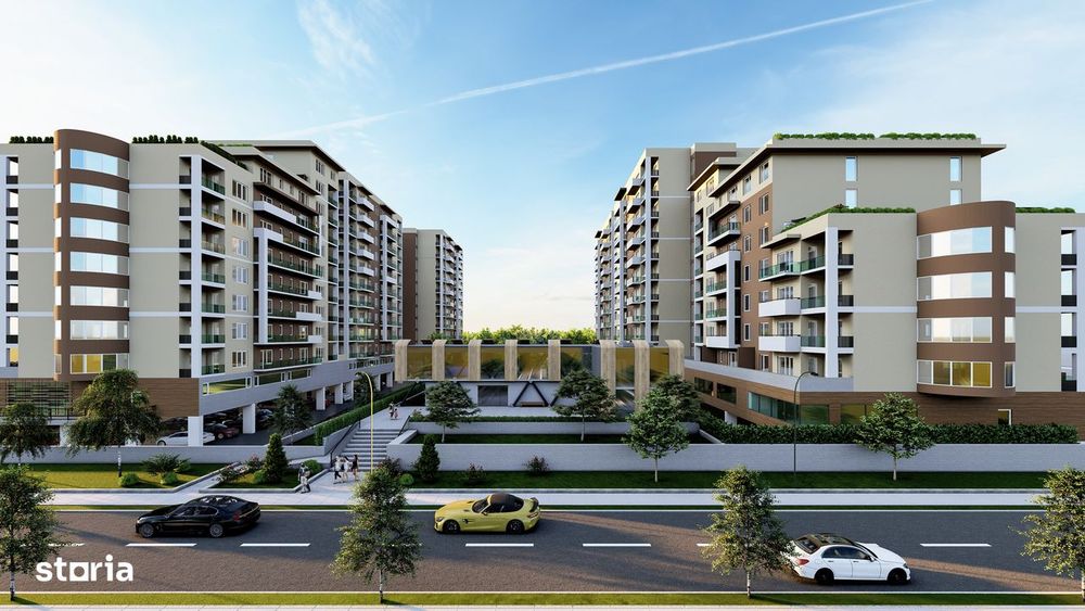 Garsonieră - 45,80 Mp Armonia Residence |Zona Coresi Tractorul| Bloc 2