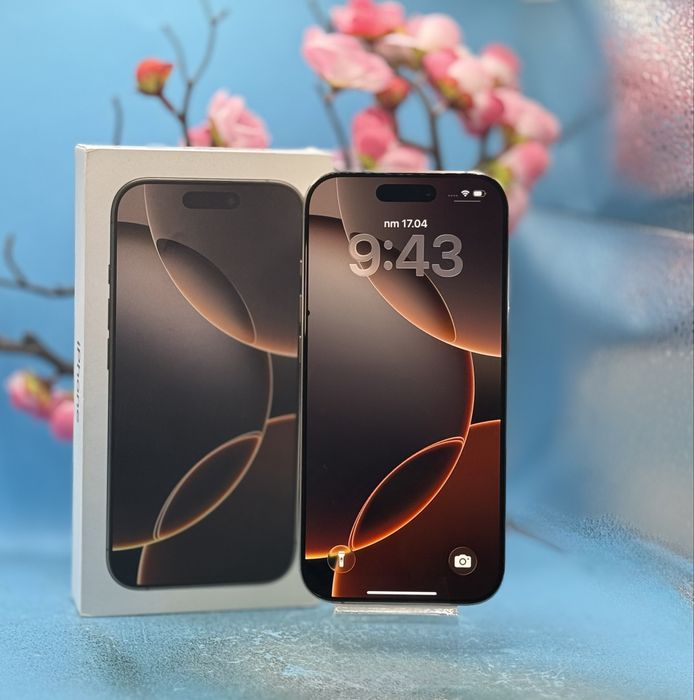 Apple iPhone 16 Pro, 128GB, 5G, Desert Titanium