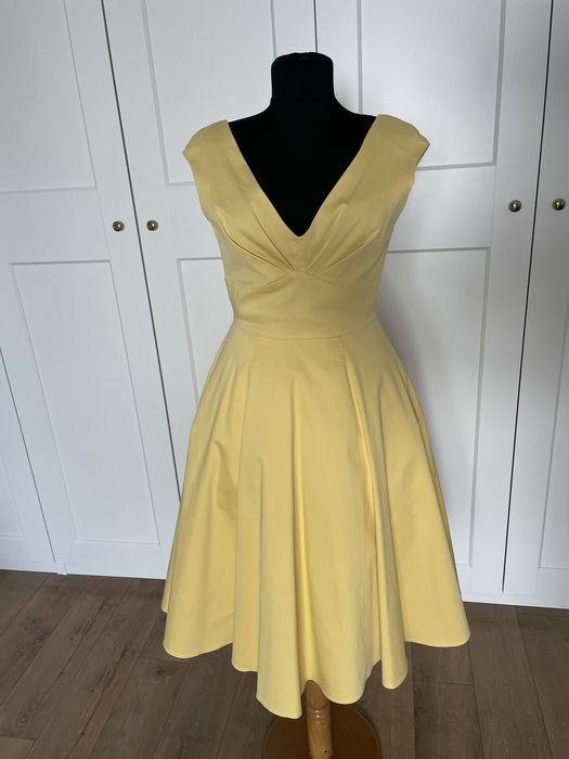 Rochie de ocazie pentru cununie,nunta,in stilul anilor 50