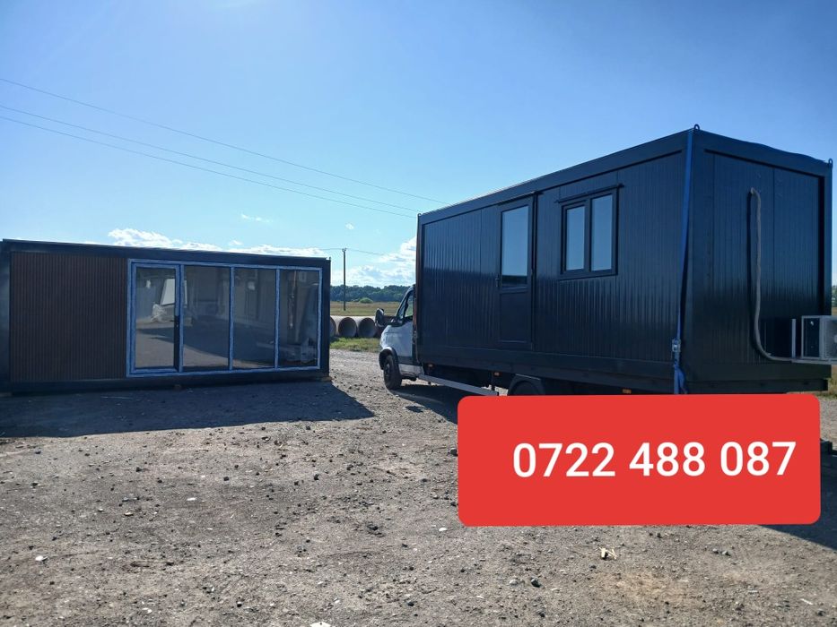 Container modular tip birou, locuinta, spatiu comercial  6 x 2.4m