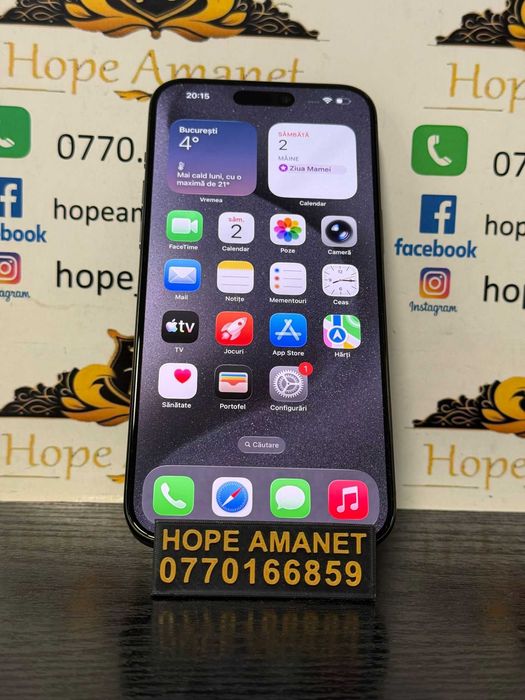 Hope Amanet P10/iPHONE 15 PRO MAX 512 GB