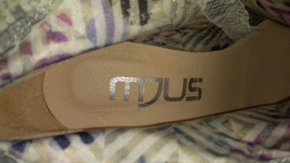 Botine elegante de lux piele MJUS marimea 37-37,5