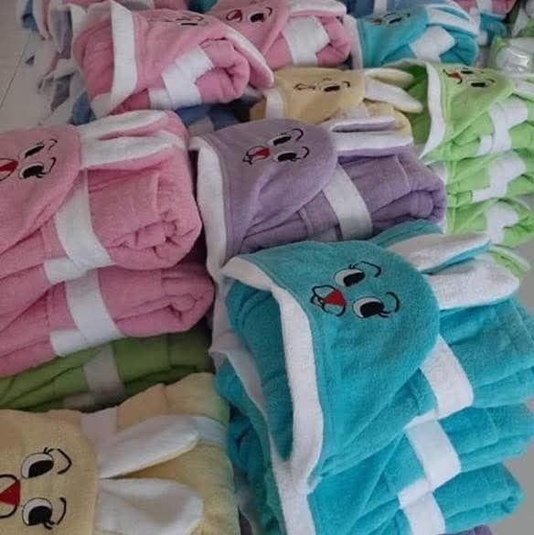 Детски памучен халат 100% памук