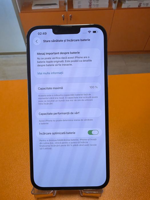 IPhone 13 Pro Max 128g Black,stare buna ,100% baterie garantie bonus