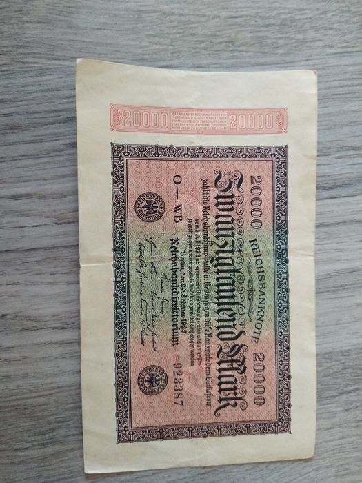 Bacnota 20000 marci 1923