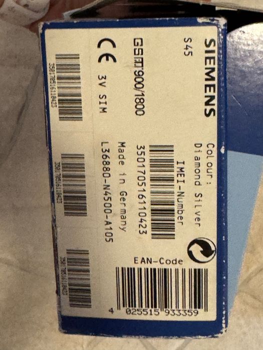 Pachet colecție Siemens S45-3 telefoane
