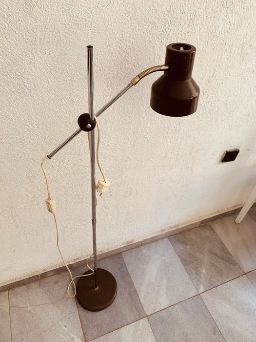 Оригинална датска подова лампа – Danish Modern, 70-те години