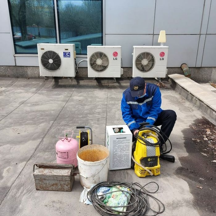 Установка кондиционера