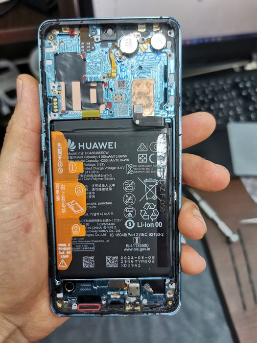 Huawei P30 Pro - Оригинален Дисплей с Рамка + Оригинална Батерияр