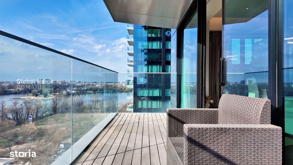 One Mircea Eliade - Floreasca | 4 Rooms + Terrace Open View | Lemon De