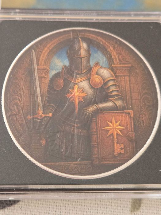 Цветни лимитирани сребърни  монети