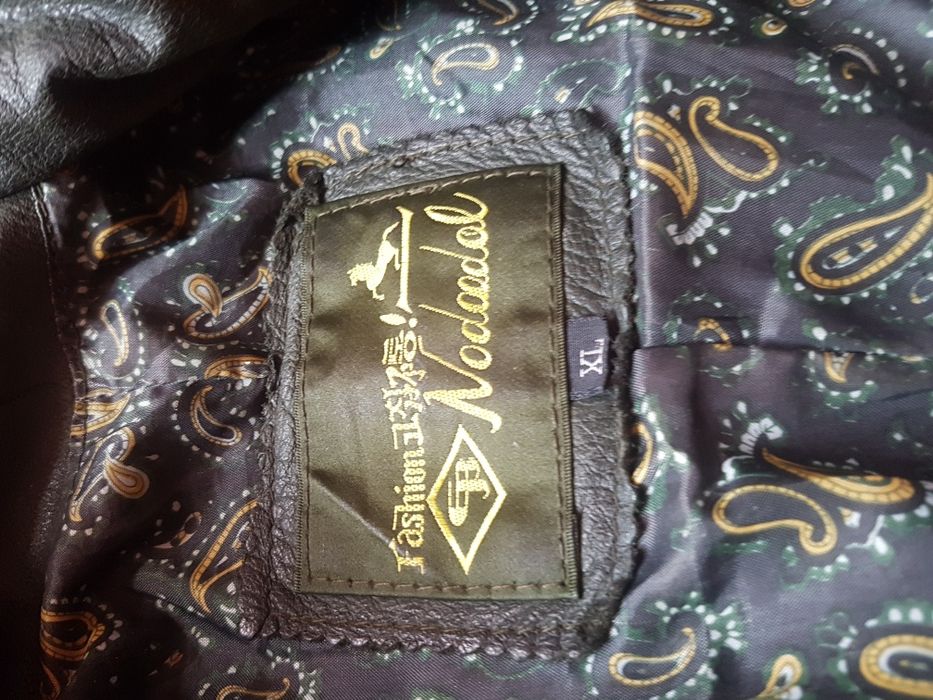 Плащ кожаный натуральный