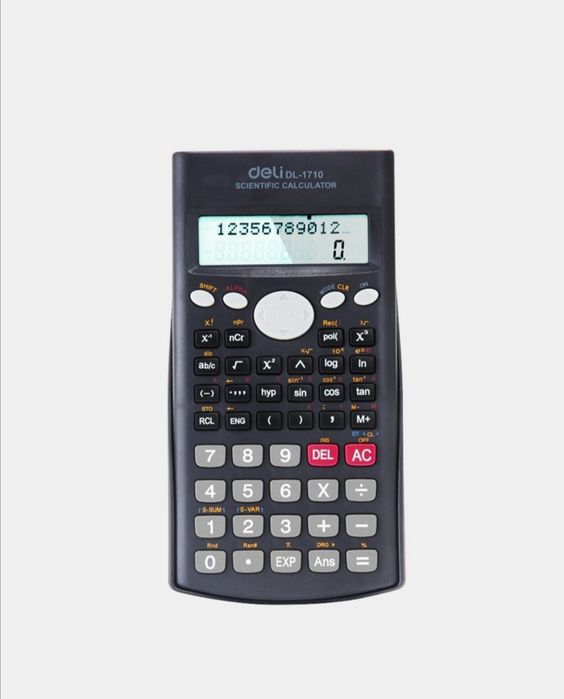 Инженерный калькулятор, калькулятор, корманный калькулятор Deli