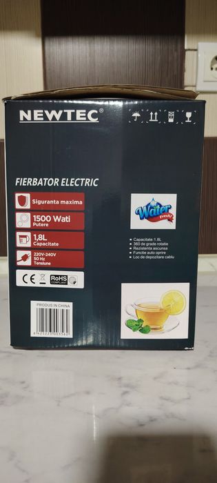 Fierbator electric 1,8l , sigilat