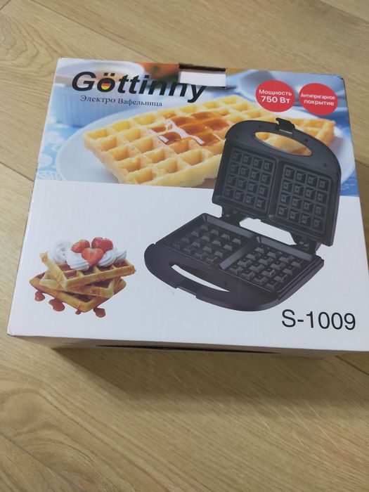Продам новую электро вафельницу.