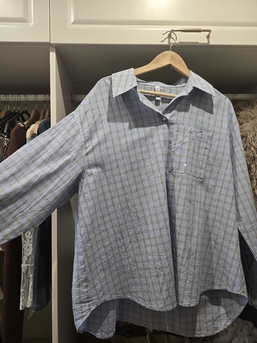 Карирана риза синя от Ню Йоркър  light blue new yorker shirt