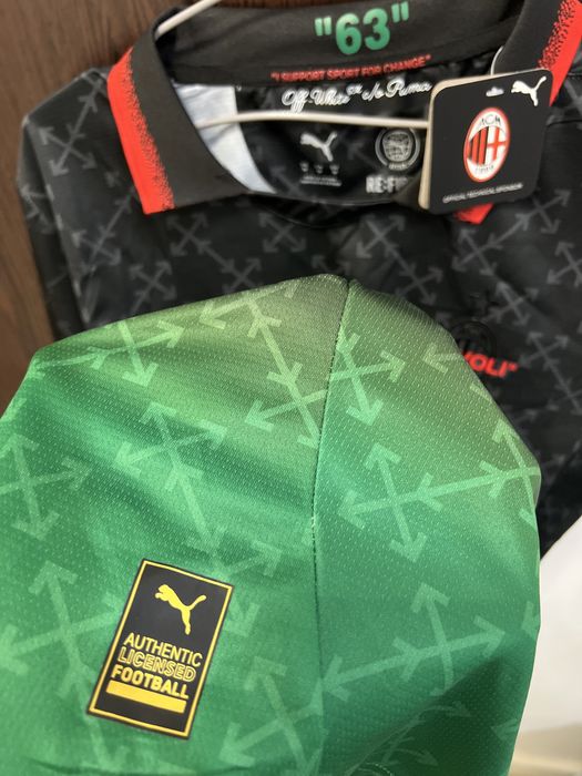 Tricou Ac Milan Puma x OffWhite toate marimile
