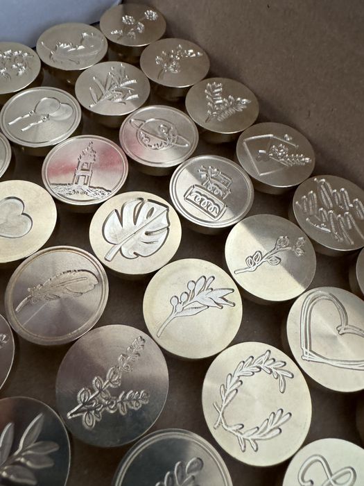 Stampile alama pentru sigilii nunta, 60 modele premium