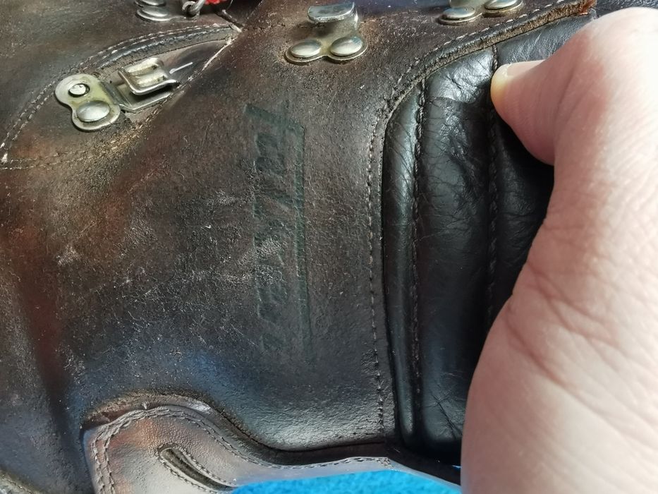 Ghete vintage Falken 43 piele