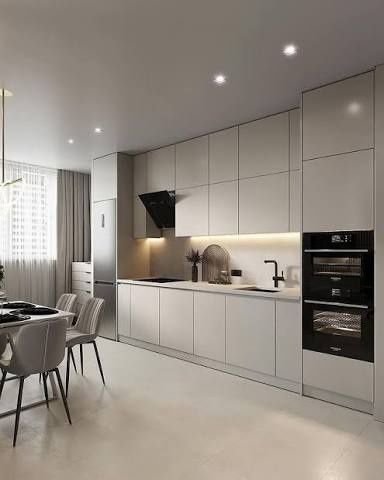 Кухонная мебель мдф хайтек