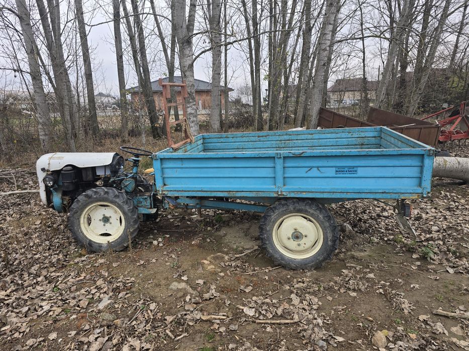 Motoagricola 4x4 diesel Bertolini 18 cai diesel