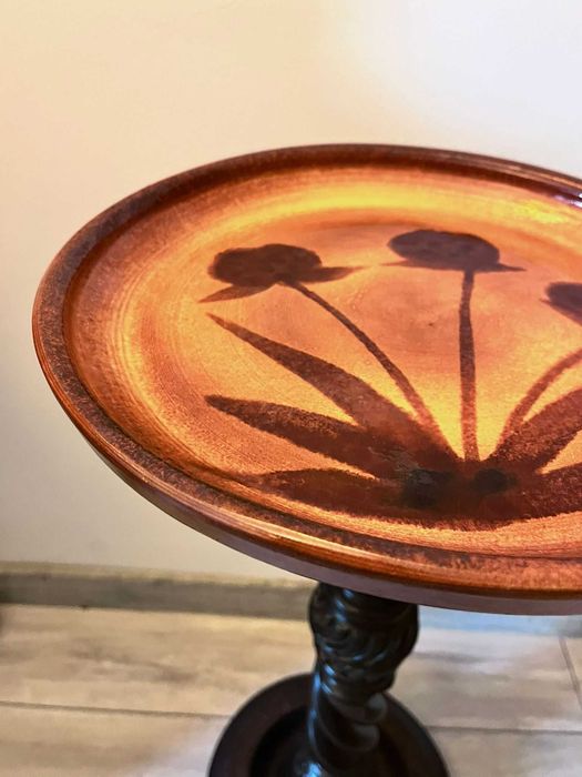 Centru de masa bibelou bibelouri fructiera ceramica vechi ITALIA marcat ieftin