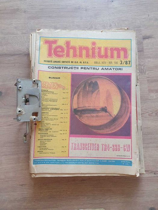 Reviste Tehnium de colectie