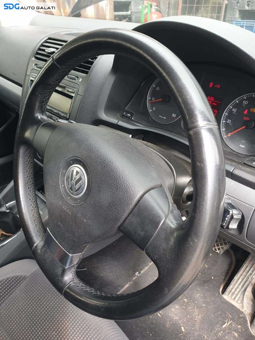 Volan Piele 3 Spite Fara Comenzi Fara Airbag Volkswagen Passat B6 2005 - 2010 [Q3685]