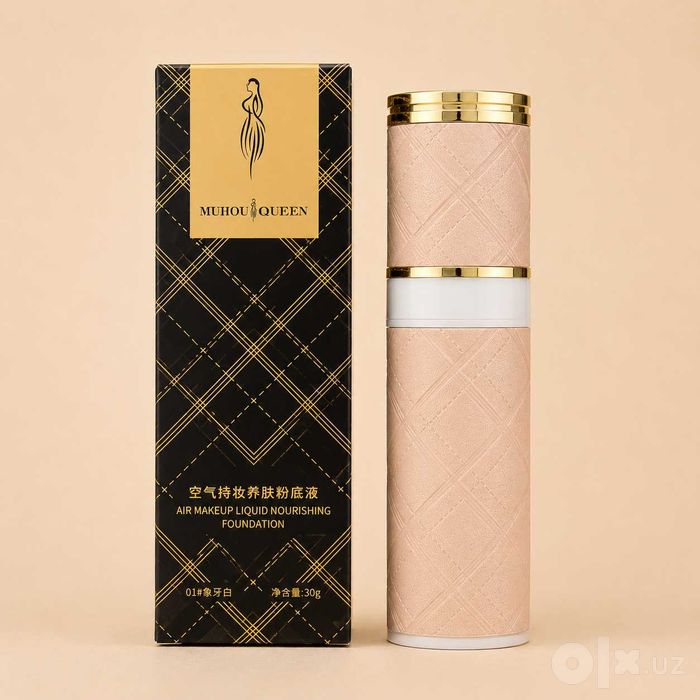 MUHOU QUEEN Air Makeup Питательный тональный крем 30ML 01 Светло Бежев